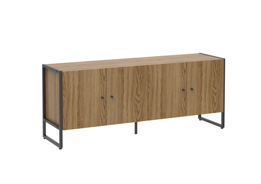 VOSS 1.4 TV STAND OAK/BLACK PROVINCIA