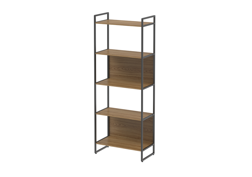 VOSS SHELF UNIT 2 OAK/BLACK PROVINCIA