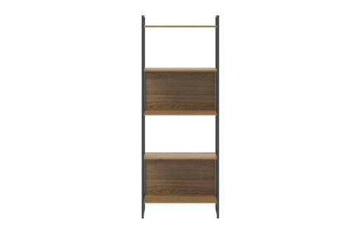 VOSS SHELF UNIT 2 OAK/BLACK PROVINCIA