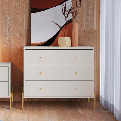 JASPER CHEST OF DRAWERS WHITE GLOSS PROVINCIA