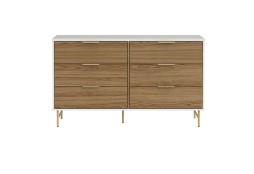 YVES DRESSER WHITE/OAK PROVINCIA