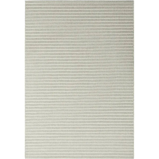 PATIO GRACE RUG SILVER GREY STRIPE 160X230