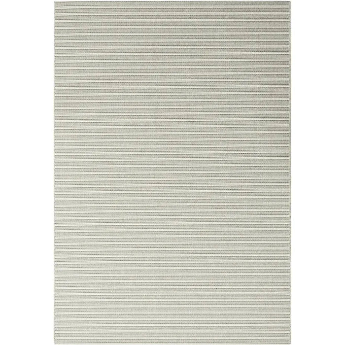 PATIO GRACE RUG SILVER GREY STRIPE 160X230