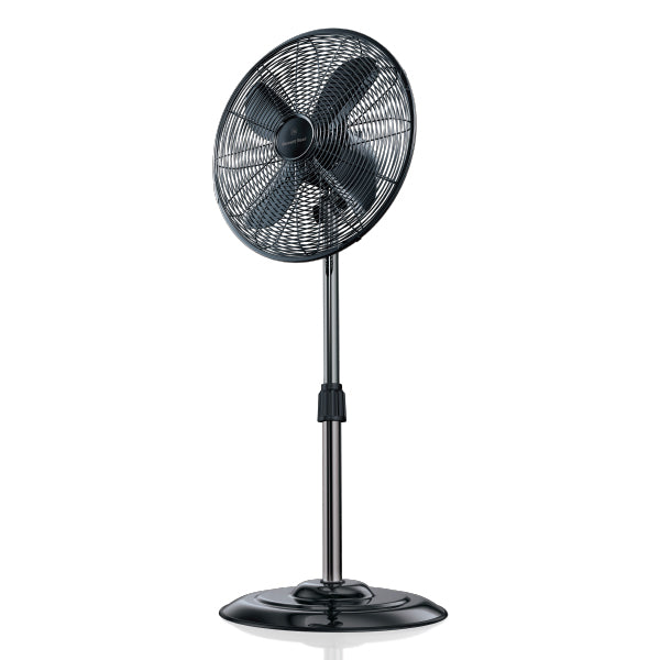 BENNETT READ 40CM GUN-METAL STEEL PEDESTAL FAN TEVO