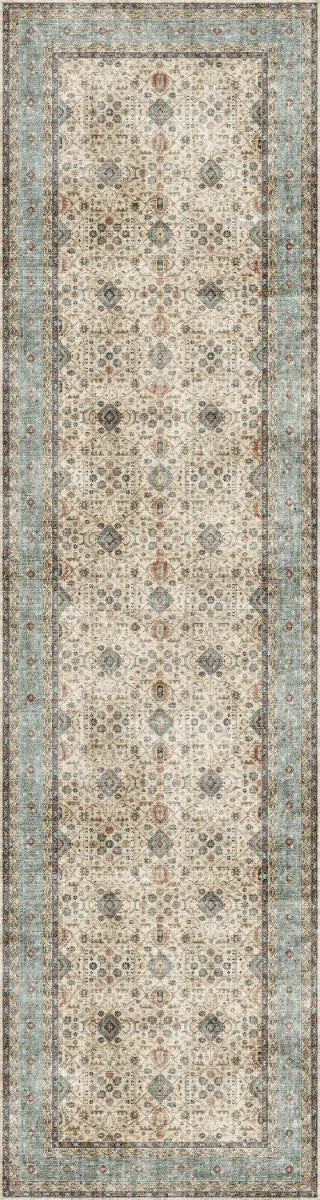 AMAR PERSIA OPEN FIELD DESIGN RUNNER 80X400 RUGS ORIGINAL