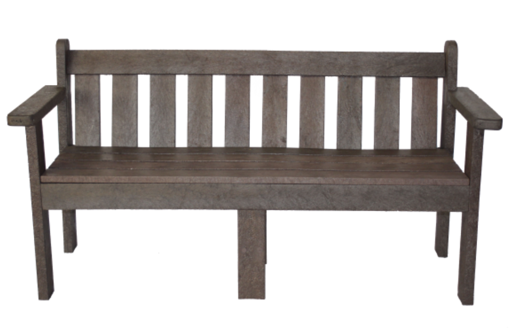 3 SEATER ROYAL BENCH (1600X620X890) UNIQUE TIMBER PLASTICS