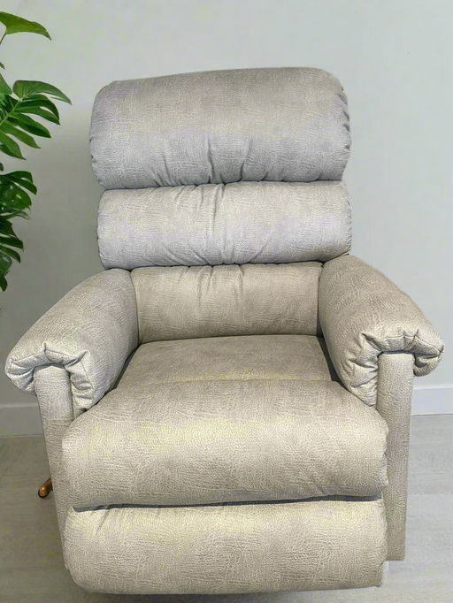 RIALTO LZB ROCKER INCLINER - NAKURU GREY FABRIC ALPINE UPHOLSTERERS