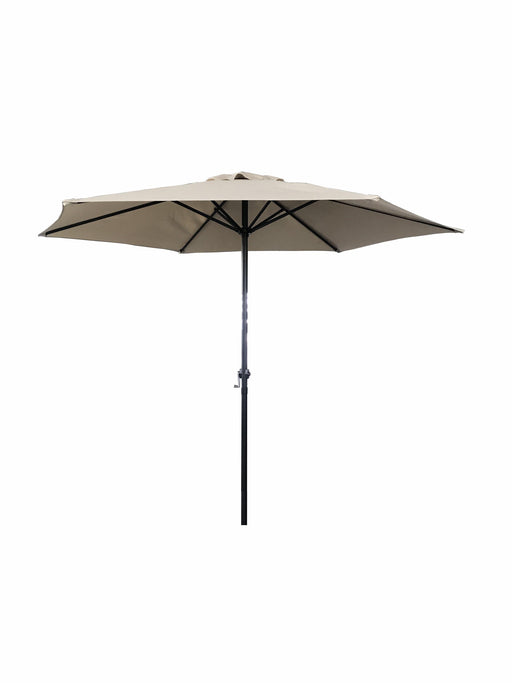 UMBRELLA PARASOL 2.7M (BEIGE) & BASE (SPF-PBASE13) SEAGULLS INDUSTRIES