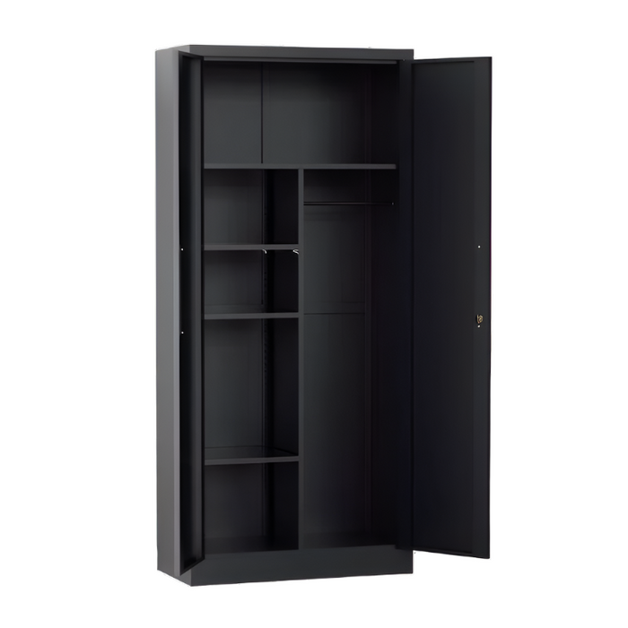 2-DOOR WARDROBE (INNER HANDLE) BLACK KTMM INVESTMENT PTY LT