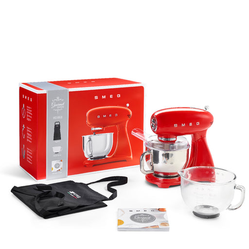 SMEG STAND MIXER BUNDLE RED SMEG