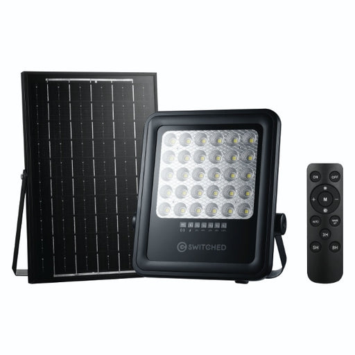 SWITCHED URBAN PRO SERIES 100W SOLAR FLOODLIGHT ROBIATI DISTRIBUTION C