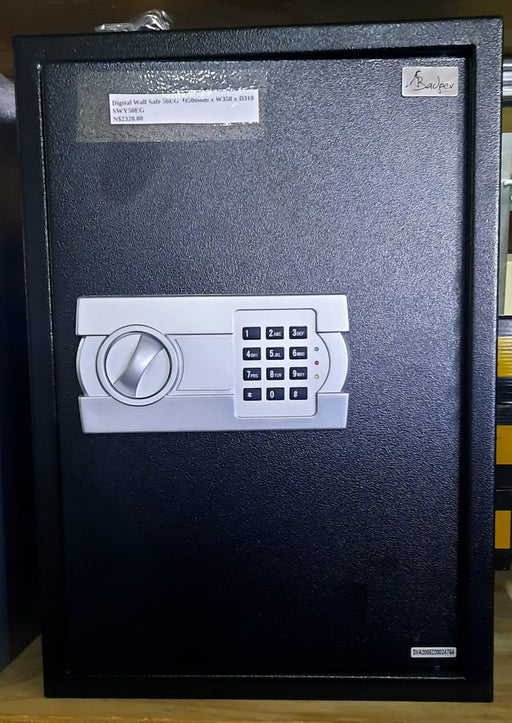 DIGITAL WALL SAFE 50EG (500X350X310MM) - 20KG FALCON SAFES CC.