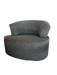 SETTIMIO SWIVEL BLACK INTERSOFA