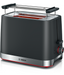 BOSCH COMPACT TOASTER BLACK BSH HOME APPLIANCES