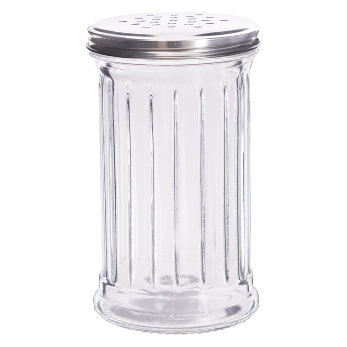 UNIVERSAL SHAKER 14X7.5CM 300ML TRANS NATAL CUT GLASS