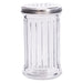 UNIVERSAL SHAKER 14X7.5CM 300ML TRANS NATAL CUT GLASS