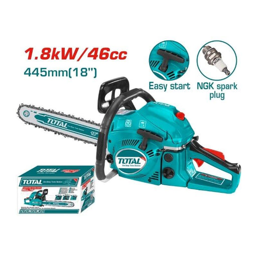 TOTAL TOOLS GASOLINE CHAIN SAW 46CC 18" TOTAL TOOLS NAMIBIA