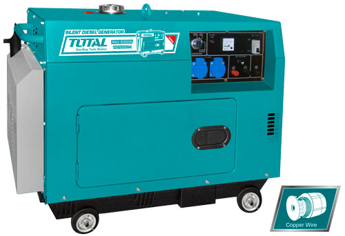 TOTAL TOOLS SILENT DIESEL GENERATOR 5KW TOTAL TOOLS NAMIBIA