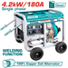 TOTAL TOOLS 4.2KW/ 180A DIESEL WELDER GENERATOR TOTAL TOOLS NAMIBIA