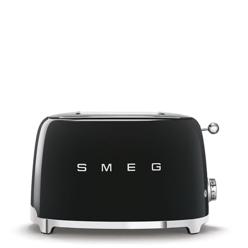 SMEG RETRO 2SLICE TOASTER BLACK SMEG