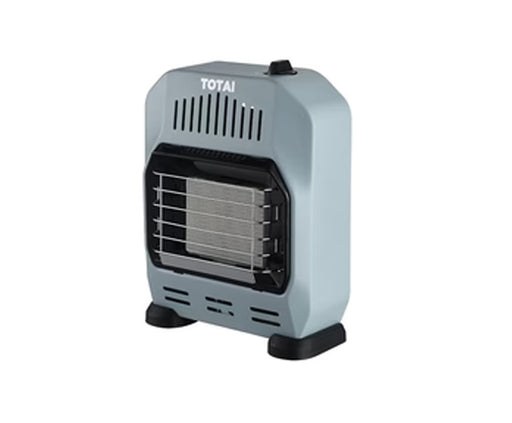 TOTAI PORTABLE MINI GAS HEATER TEAL D.K. GAS APPLIANCES (P