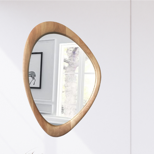 SMALL ORGANIC WOOD MIRROR NOLDEN BROTHERS WOODEN