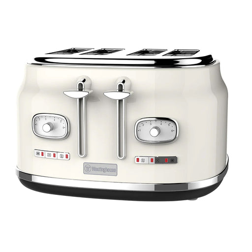 WESTINGHOUSE 4 SLICE TOASTER WHITE CIC - SUPRA SALES