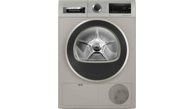 BOSCH 8KG CONDENSER DRYER SERIES 6 SILVER INOX BSH HOME APPLIANCES