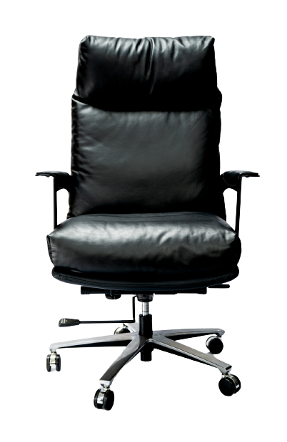 A225 - HIGHBACK SWIVEL&TILT CHAIR (F/LEATHER-BLACK OFFICE INNOVATIONS