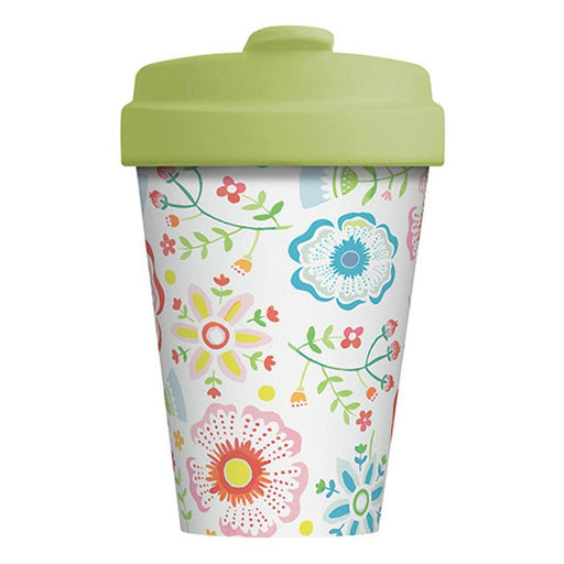 TRavel Mug with a floral design 400ML