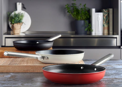 SMEG 30CM FRYING PAN+LID ASSORTED SMEG