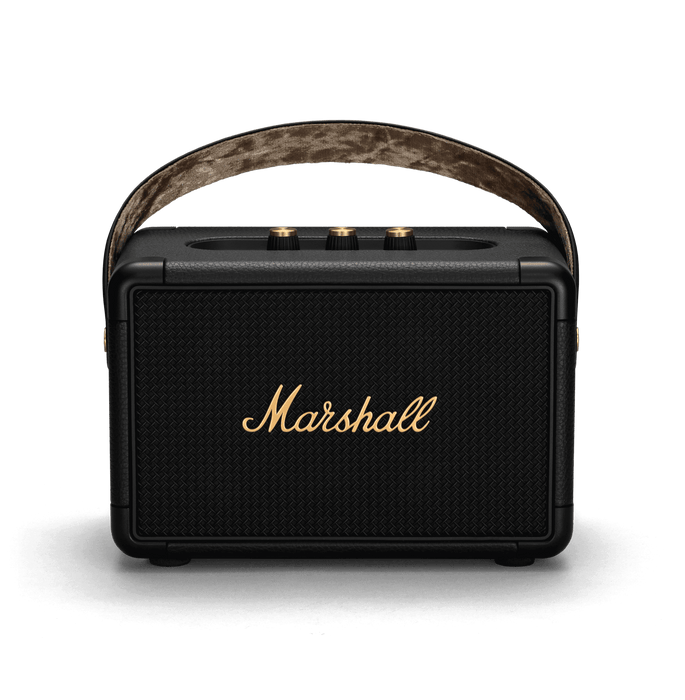 KILBURN II BLK/BRASS PORTABLE BT SPEAKER NAMIBIA AUDIO MECCA CC