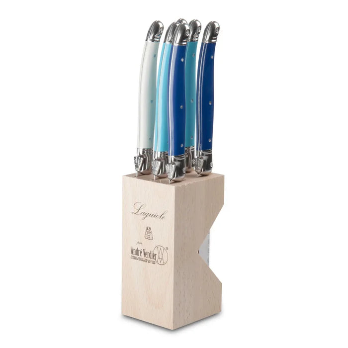 ANDRE VERDIER 6PC STEAK KNIFE SET - BEACH