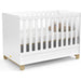 ZUPY CRIB WHITE NATURAL