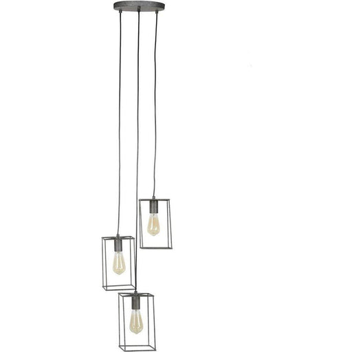 HANGING LAMP 3 CUBIC