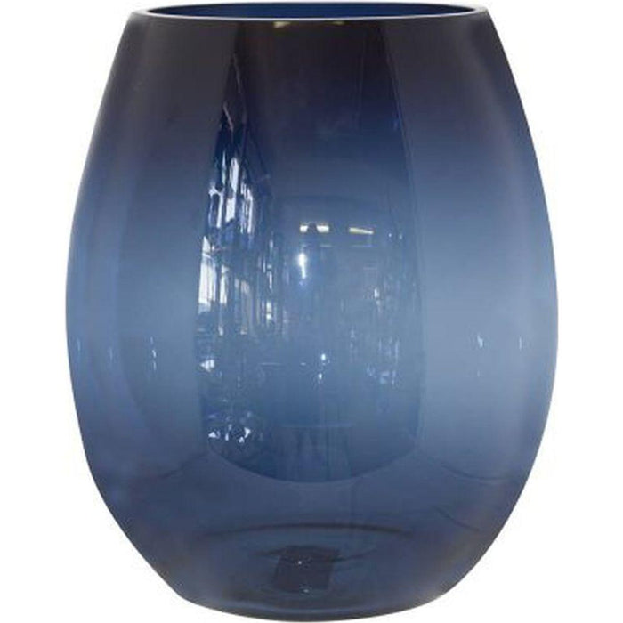 ALEXIS BLUE VASE 31CM