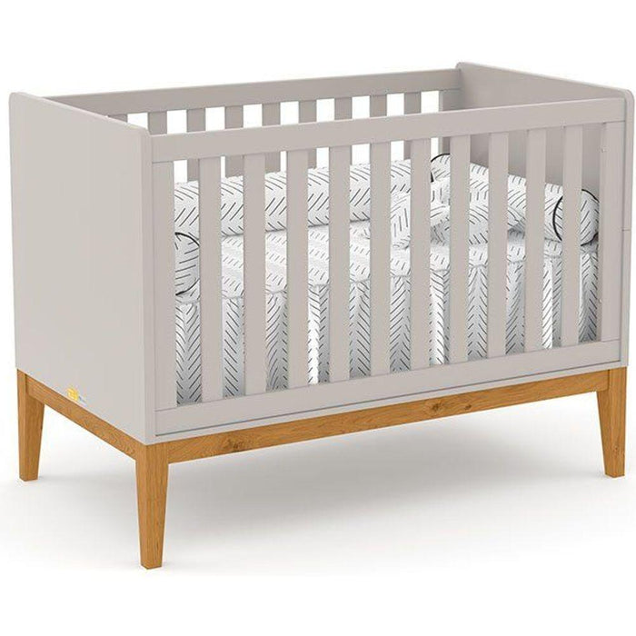 NATURE CRIB GREY/ECO WOOD