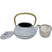 QIAN WHITE CAST IRON TEAPOT 800ML