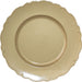 SCALLOP GOLD UNDERPLATE 33CM