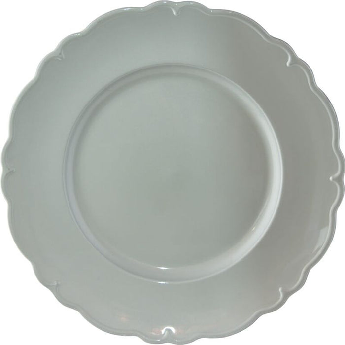 SCALLOP SILVER U/PLATE 33CM