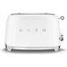 SMEG 2 SLICE MATT WHITE TOASTER