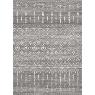 TRIBE RUG 160X220 MODERN AZTEC CREAM