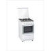 ZERO 4PLATE WHITE FULL GAS STOVE